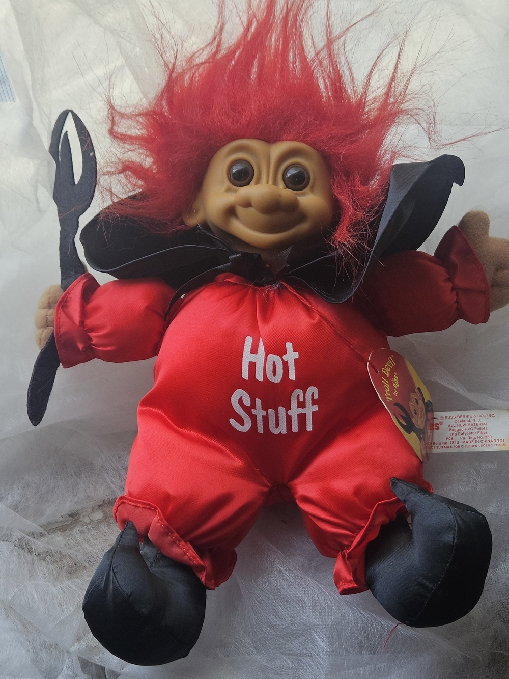 Russ Troll Devil 'Hot Stuff' Plush Doll - Red - Picture 6 of 8